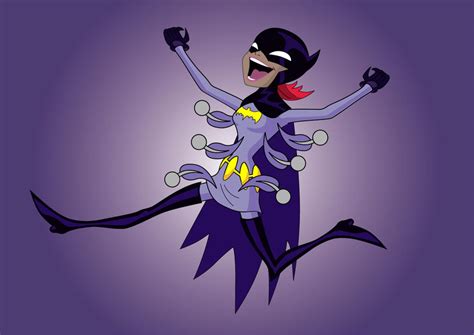 Batgirl Tickled No Background By Playful Insanity On Deviantart