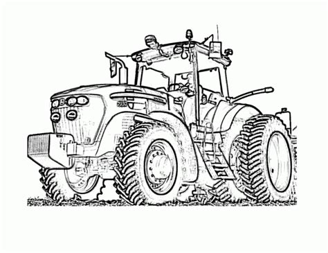 Traktor Kolorowanki Dla Dzieci Kolorowanki Do Wydrukowania