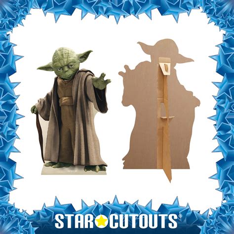 Official Star Cutouts Star Wars Yoda Lifesize Cardboard Cutout Buy