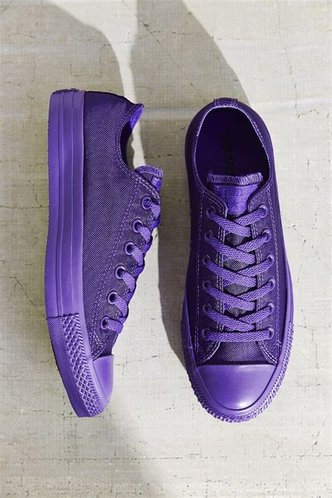 Converse Chuck Taylor All Star Nylon Monotone Sneaker In Purple Lyst