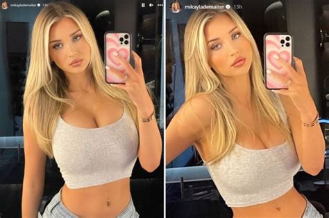 Worlds Sexiest Ice Hockey Star Mikayla Demaiter Shows Off Curves In