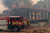 South Africa: Cape Town fire damages nearly 200-year-old library ...