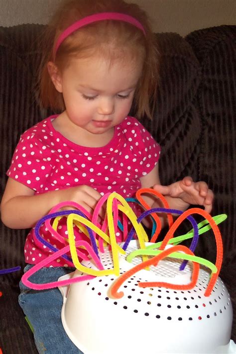 Toddler Boredom Busters Quiet Activity Pipe Cleaners