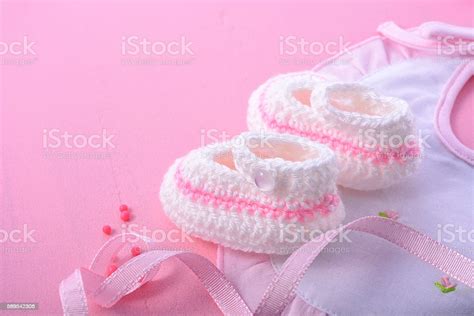 Pink Baby Shower Nursery Background Stock Photo Download Image Now