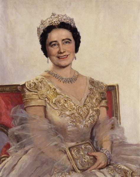 Npg X45069 Queen Elizabeth The Queen Mother Portrait National