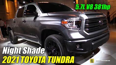 2021 Toyota Tundra Night Shade Exterior Interior Walkaround 2020