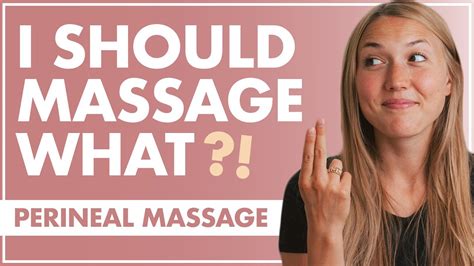 Avoid Vaginal Tearing Perineal Massage For An Easier Labor Youtube