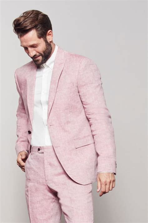 Buy Men Linen Suits Summer Beach Party Wear Piece Suits Linen Online In India Etsy