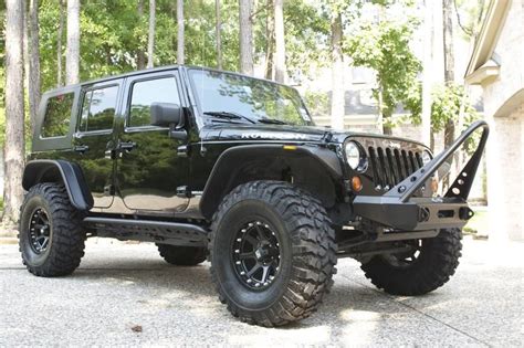 Another Jk With A 25 Lift Flat Fenders And 37s No Body Lift Jeep