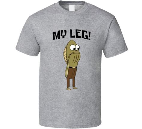 My Leg Funny Spongebob Squarepants Fred T Shirt
