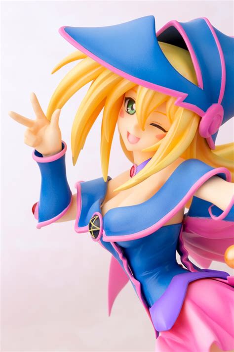 Crunchyroll Kotobukiya Previews Black Magician Girl Figure From New Yu Gi Oh Feature Film