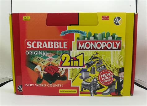 Monopoly And Scrabble 2 In 1 Board Game Price In Pakistan Inampk