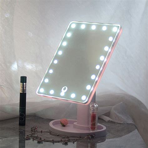 Vanity set with mirror black finish wooden vanity set on slender, slightly tapering legs, with mirror. 22 LED Touch Screen Makeup Mirror Tabletop Cosmetic Vanity ...