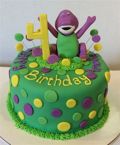 Barney Cake Dinosaur Cake Pagescreative Cakes