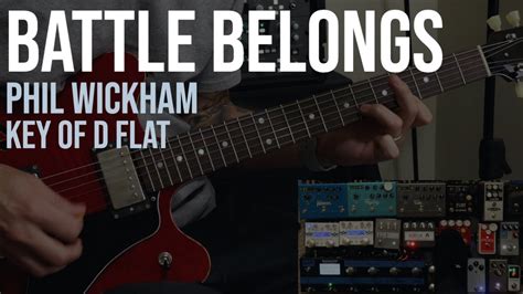 Battle Belongs Phil Wickham Lead Guitar YouTube