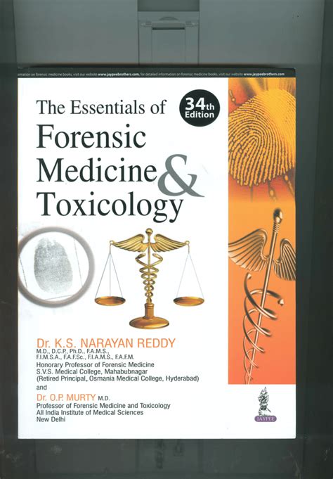 Pdf The Essentials Of Forensic Medicine And Toxicology 34th Edition