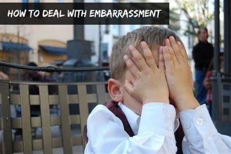 how to deal with embarrassment self development journey