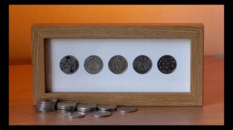 Framing And Displaying Coins Wall Hanging Coin Display Cases Youtube