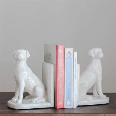 Labrador Dog Bookends By Marquis And Dawe