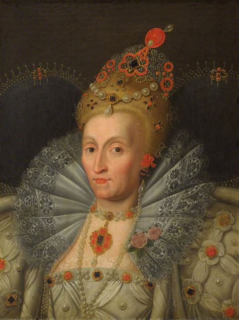 Queen Elizabeth I 15331603 Marcus Gheeraerts The Younger Artwork