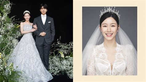 All The Gowns Lee Da In Wore To Her Wedding With Lee Seung Gi