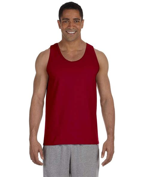 Men S T Shirts Gildan 2200 Plain T Shirts Tank Top Muscle Gym
