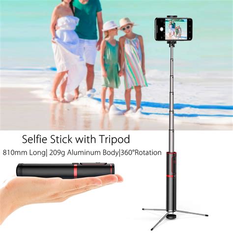 3 In1 360 Bluetooth Selfie Stick Wireless Remote Tripod Telescope