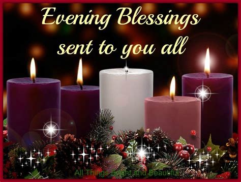 Evening Blessings Sent To You All Pictures Photos And Images For
