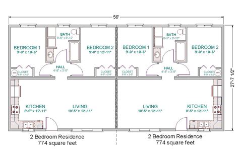 12 Duplex Apartment Plans 2 Bedroom Top Inspiration