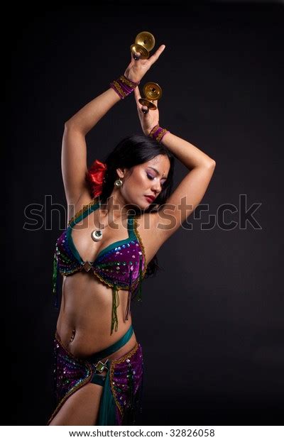 Attractive Exotic Bellydancer Zills On Her Stock Photo Shutterstock
