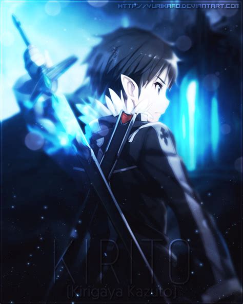 Kirigaya Kazuto Kirito By Yurikaao On Deviantart