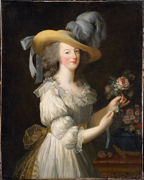 Élisabeth Louise Vigée Le Brun Marie Antoinette In A Chemise Dress