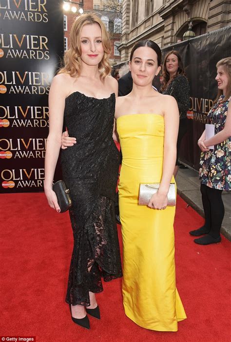 Gillian Anderson Brings Daughter Piper To Olivier Awards Daily Mail