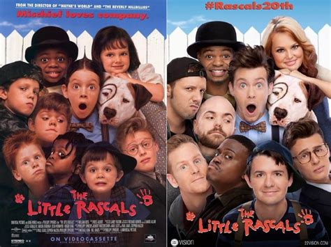 The Little Rascals Recreate Their Well Known Movie Poster 20 Years