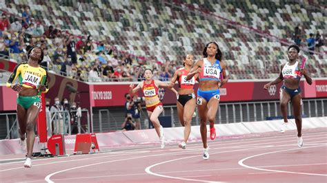 Tokyo Day 14 Highlights Allyson Felix Wins 10th Track Medal Jamaican Women Win 4x100 Relay