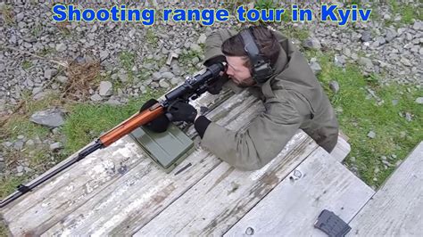 Dragunov Sniper Rifle Svd Kiev Shooting Tour Youtube