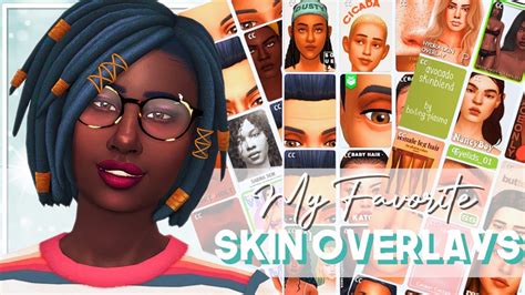 My Favorite Female Sims 4 Skin Overlays Cc Links 😁 Youtube