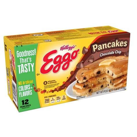 Eggo Chocolate Chip Pancakes 148 Oz Target
