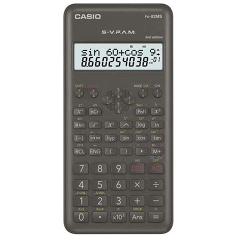 Calculadora Tecnico Cient Fica Fx Ms Ii Funciones Casio Viratel Alarmas Y