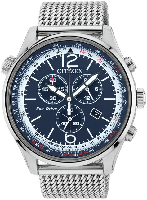 Citizen Eco Drive Men S Chronograph Stainless Steel Watch