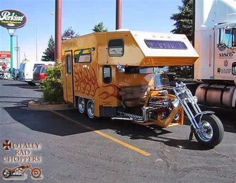 Trike Camper A True Diehard Rider Owns This Camper And Doesnt Miss A