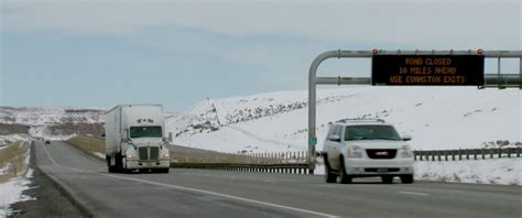 Wyoming I 80 Shuts Down More Than 50 Times During Winter Season