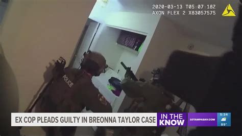 Former Louisville Officer Pleads Guilty To Federal Charges In Breonna Taylor Case