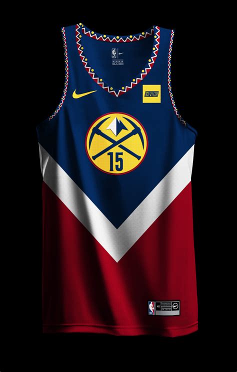 Nba X Nike Redesign Project Denver Nuggets Community Inspired Edition