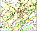 Birmingham Map - ToursMaps.com