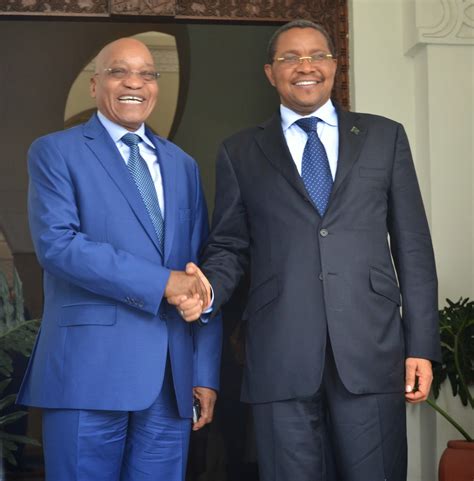 Mfa Tanzania Rais Zuma Akutana Kwa Mazungumzo Na Rais Kikwete Ikulu