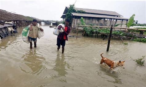 Assam Flood Toll Rises To 27 Three Die During Last 24 Hours Sentinelassam