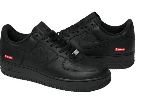 Best Shoe Deals How To Buy The Supreme X Nike Air Force 1 Low Black