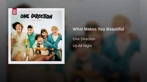 One Direction What Makes You Beautiful Audio Youtube