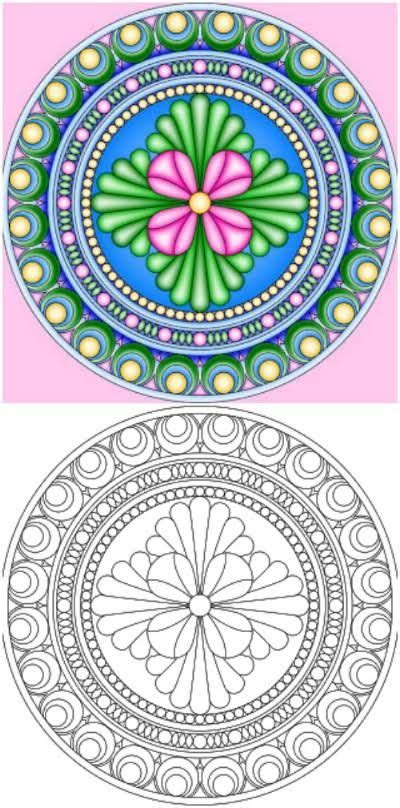 It develops small motility of hands. 15 Amazingly Relaxing Free Printable Mandala Coloring ...